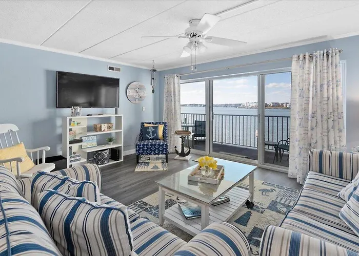 One Of A Kind Direct Bay Views From 3 Bedroom At Assateague House!