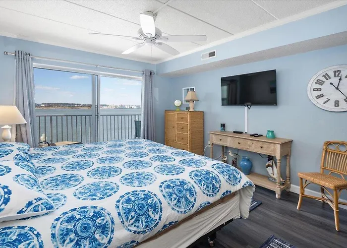 One Of A Kind Direct Bay Views From 3 Bedroom At Assateague House! Ocean City